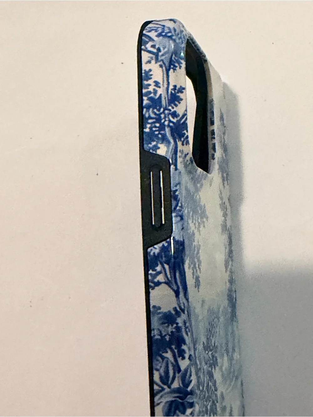 French Blue Toile pattern Pastoral scene Vintage Case for iPhone 14 Pro Max